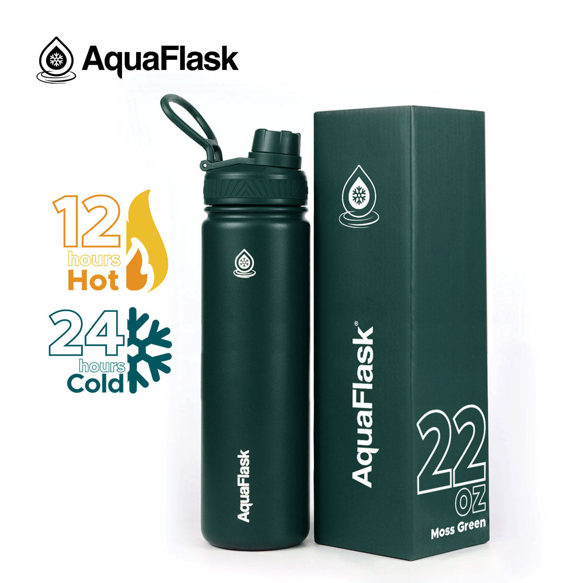 AquaFlask Original Vacuum Insulated Water Bottles 650ml (22oz) aquaflaskcanada