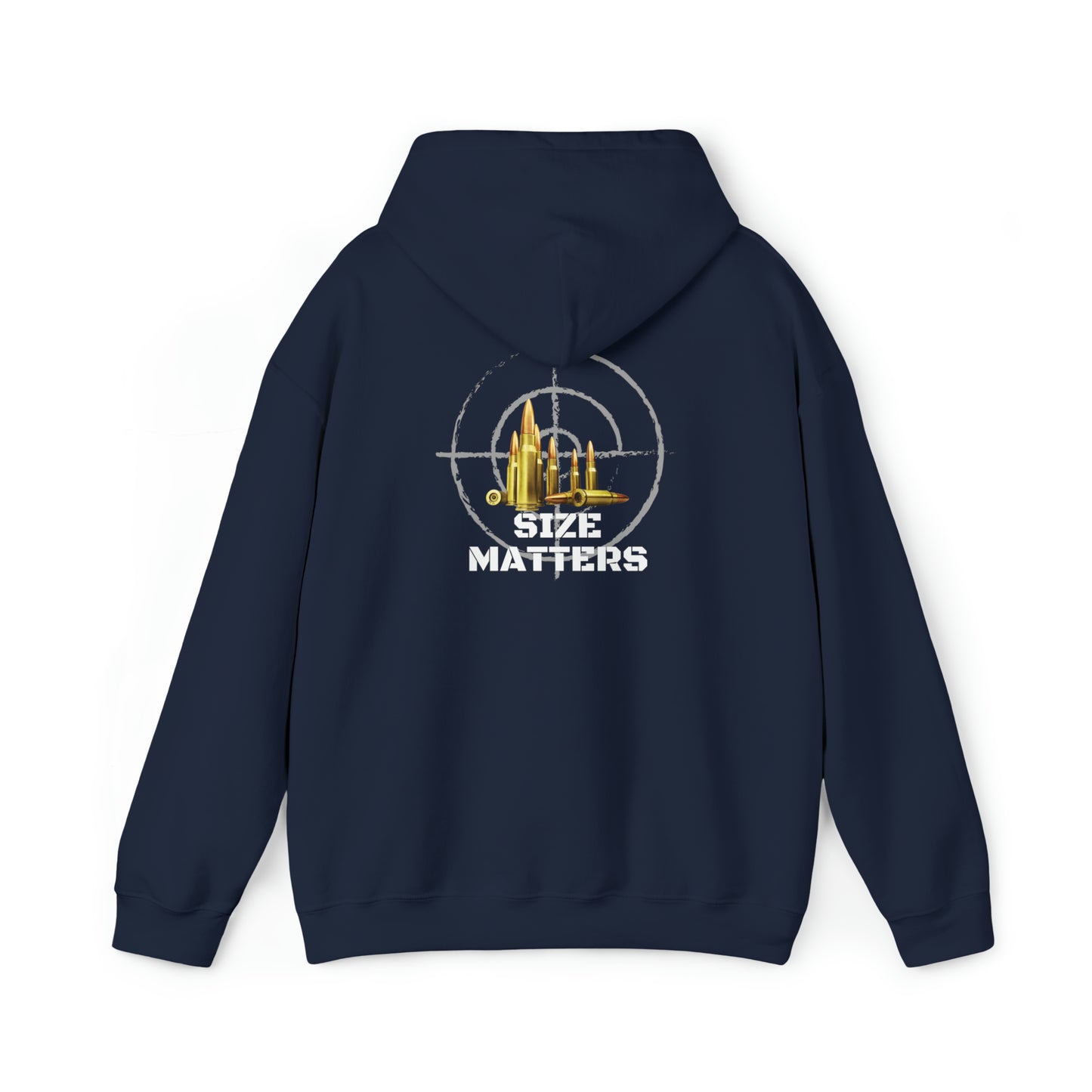 Size Matters - Unisex Heavy Blend™ Hooded Sweatshirt