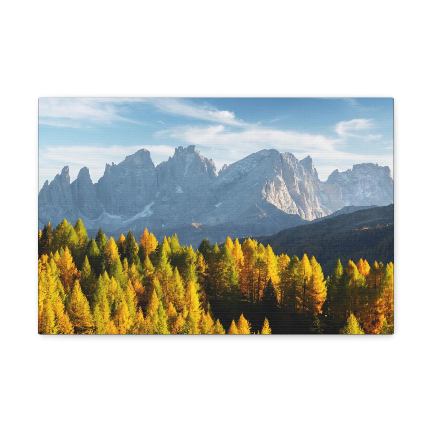 Incredible Fall View Valfred Valley Italy - Canvas