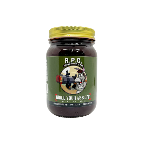 RPG Glaze: The Ultimate Rib Finisher for Your Shelves Grill Your Ass Off - Spices, Rubs, Seasonings, Sauces, Jerky