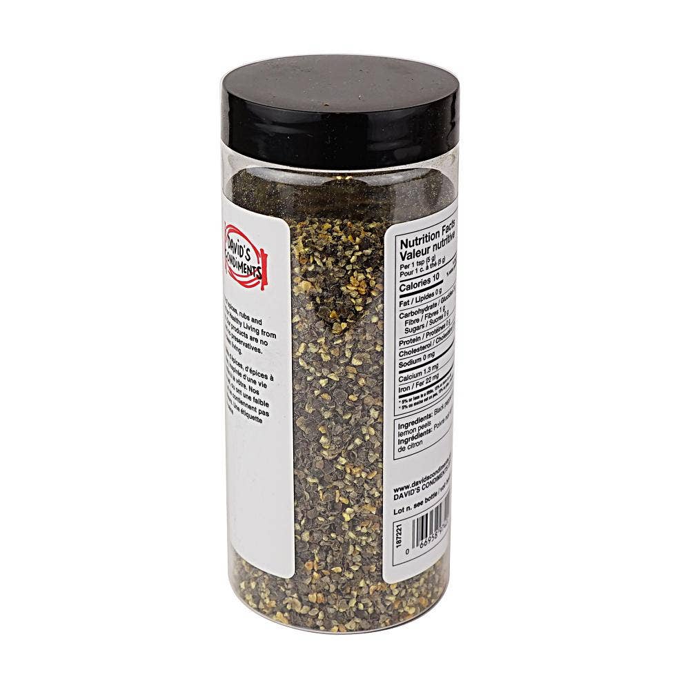 Lemon & Pepper Blend Dried Spice, 140g by Davids