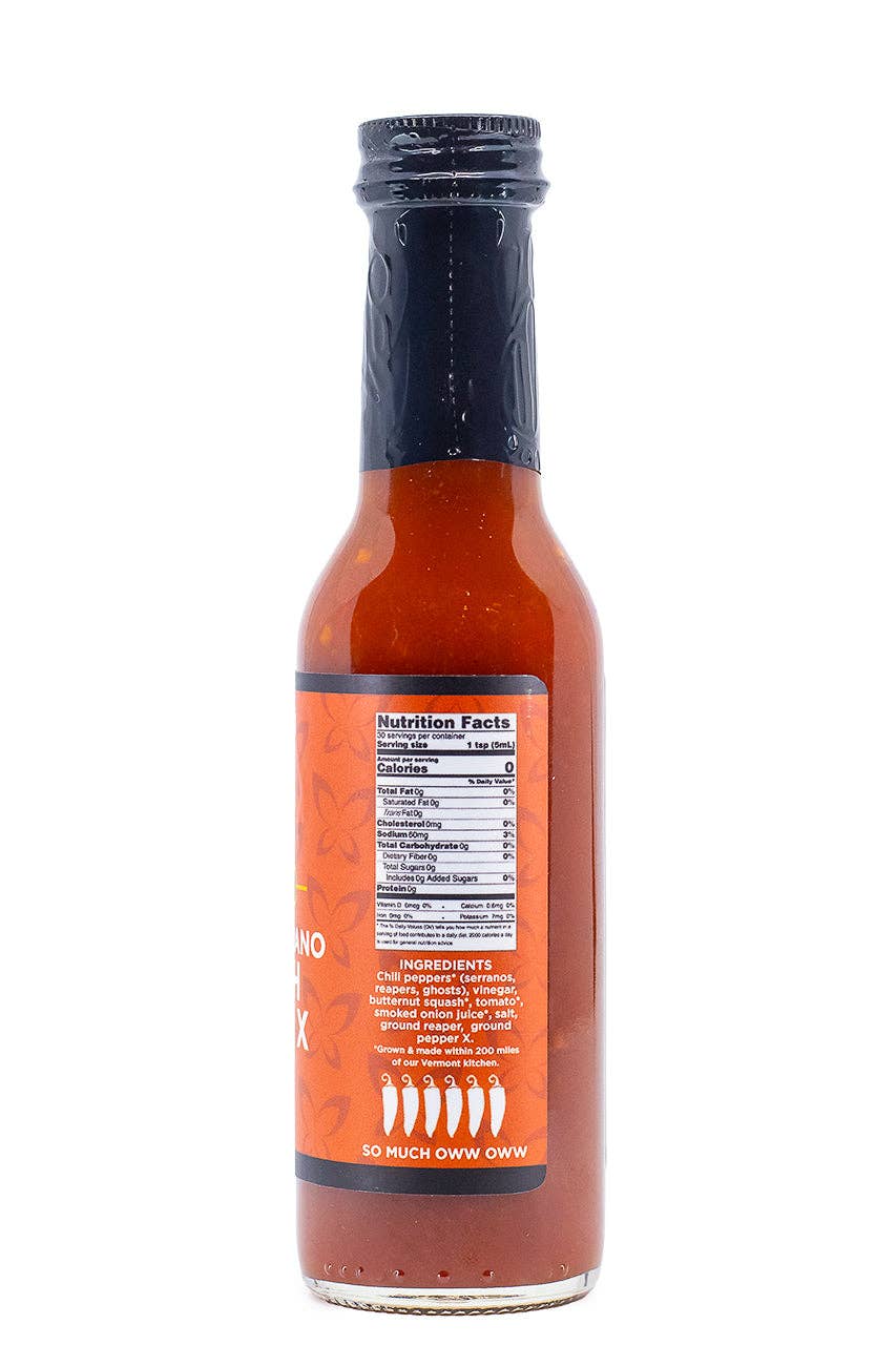 Smoked Serrano Squash Reaper X | Butterfly Bakery Heatonist