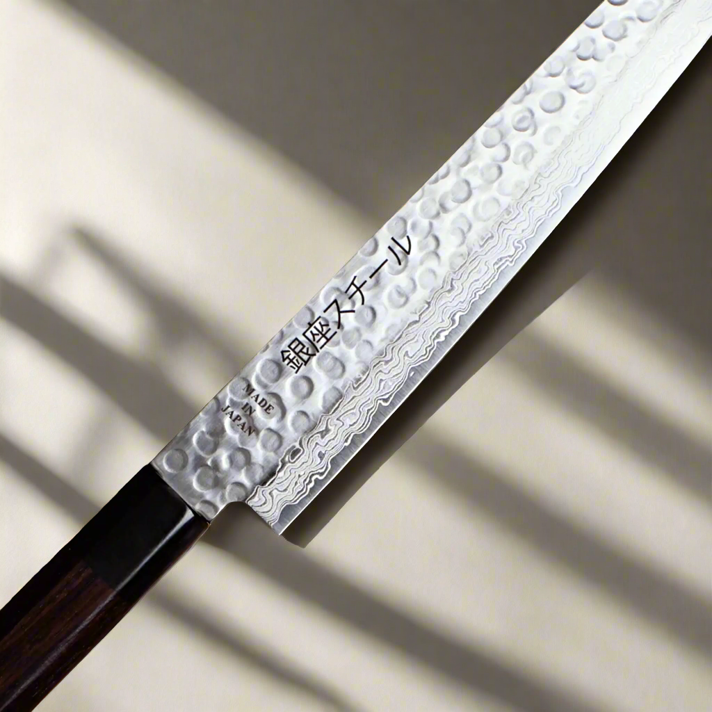 KAZUKO 240 - Sujihiki/Slicer 240mm Blade Ginza Steel