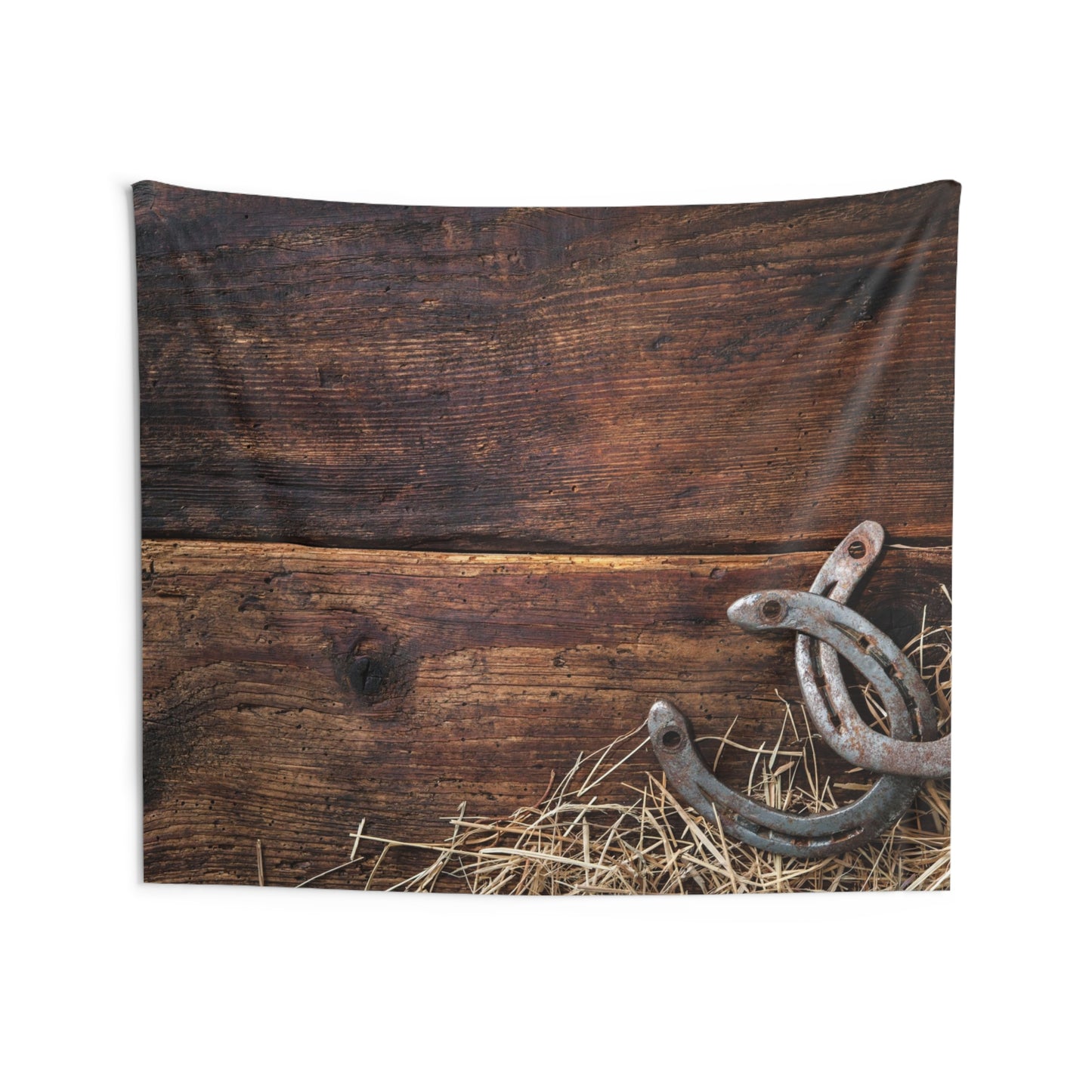 Horse Shoe Indoor Wall Tapestries