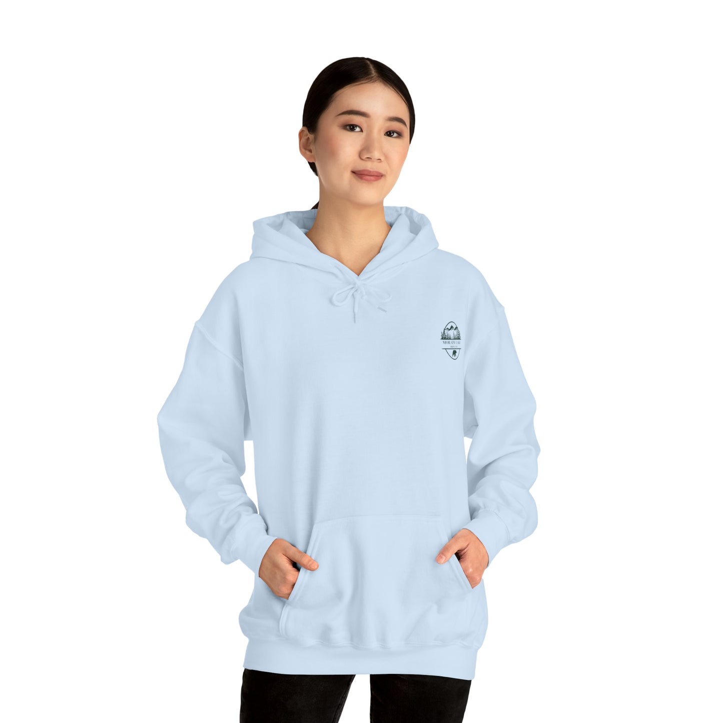 Moraine Lake Hiking Club - Unisex Heavy Blend™ Hooded Sweatshirt