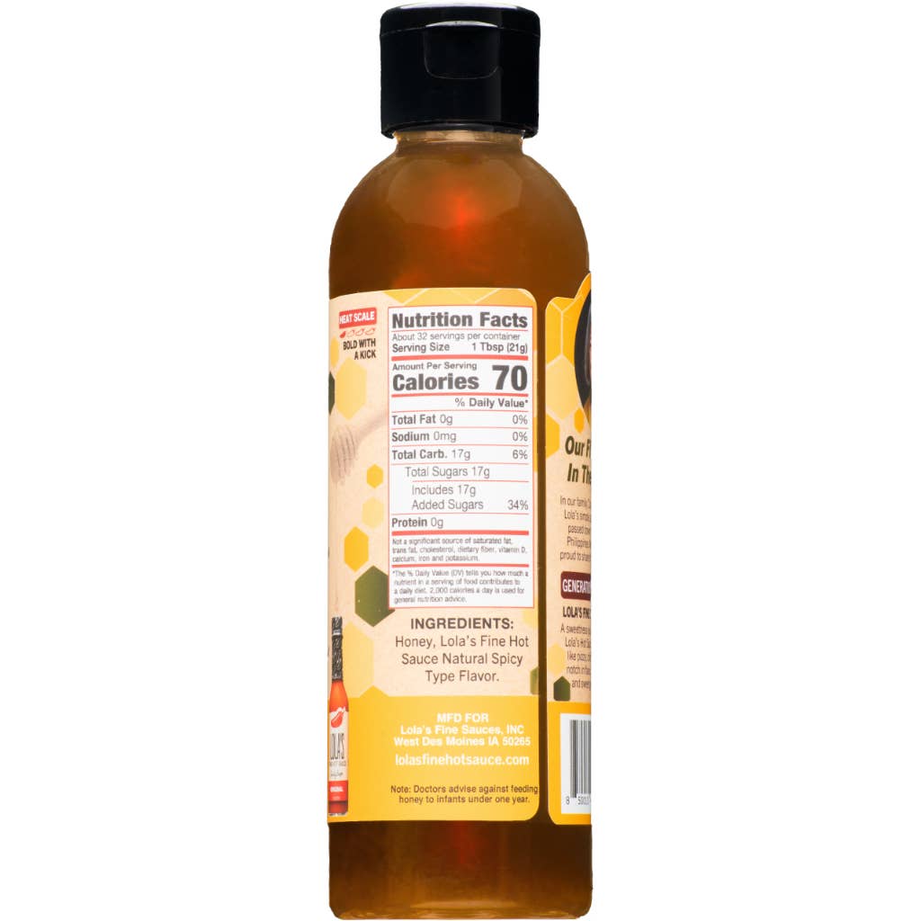 Lola's Hot Honey 9oz
