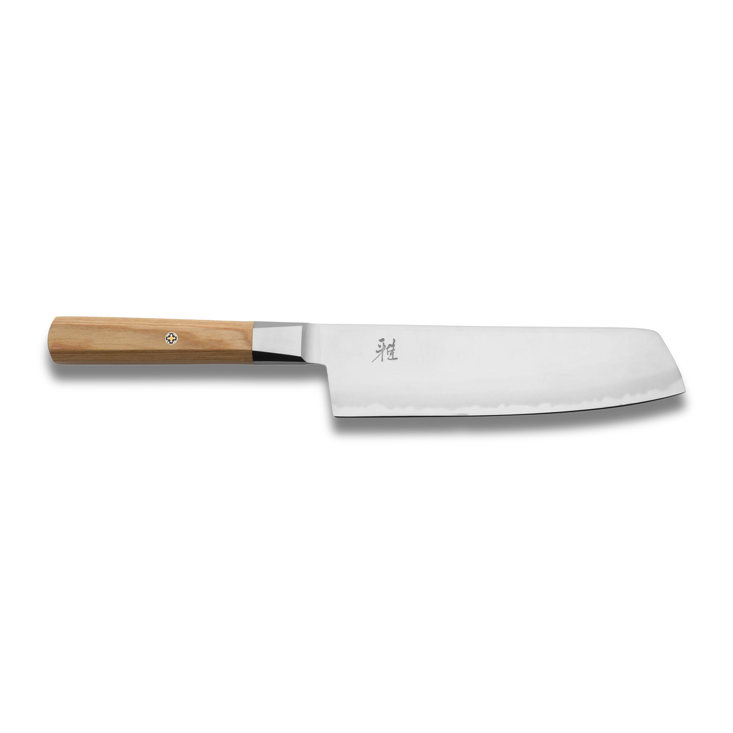 MIYABI 4000 FCV2 KOYA 6.5-Inch Nakiri Knife – Beige Handle Ginza Steel