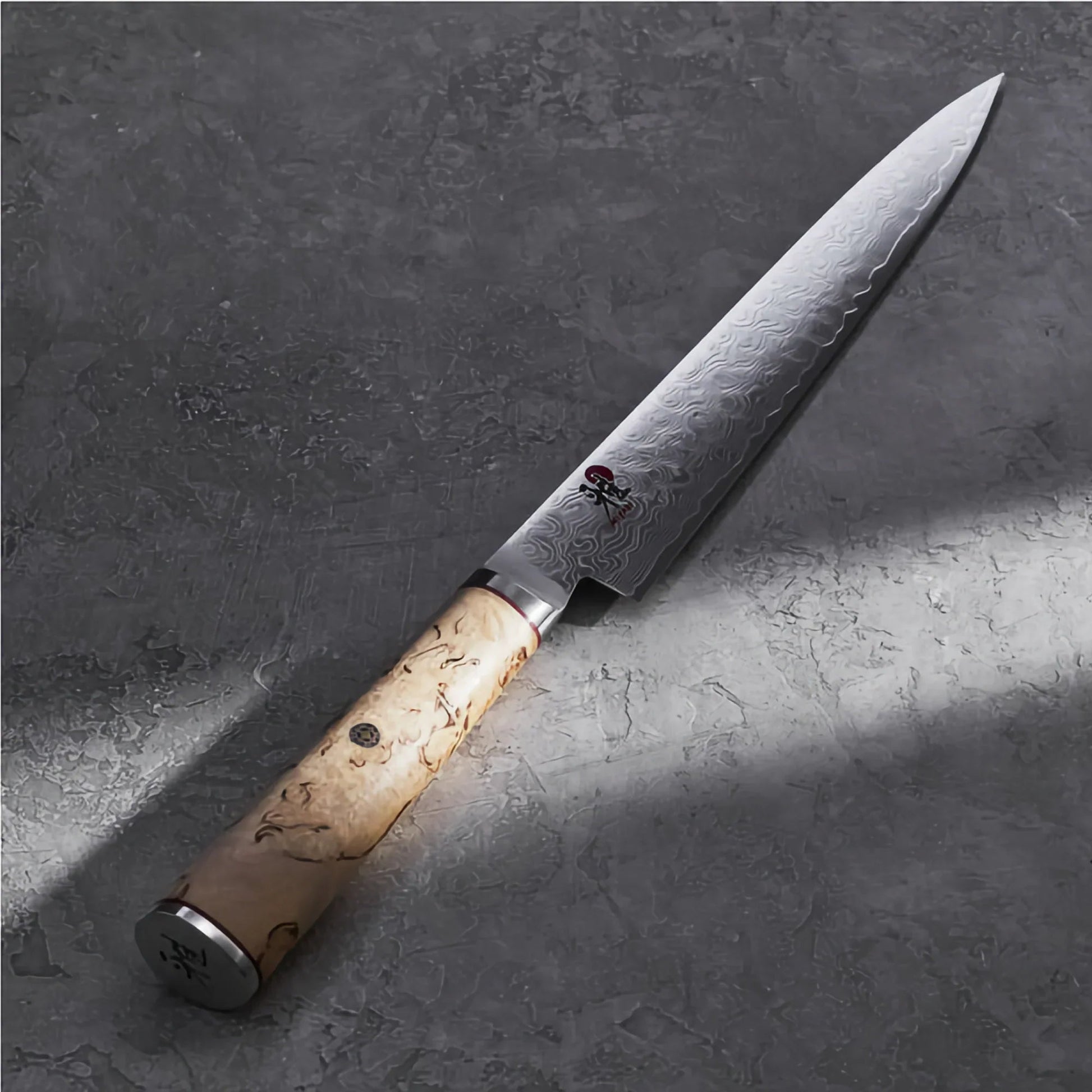 MIYABI 5000 MCD - 9-inch, Sujihiki, brown Ginza Steel