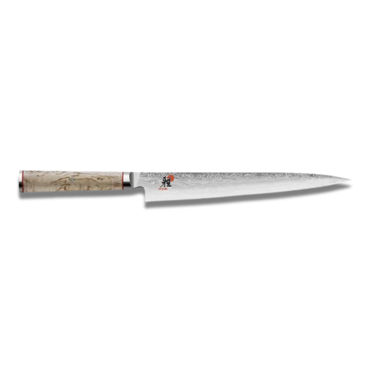 MIYABI 5000 MCD - 9-inch, Sujihiki, brown Ginza Steel