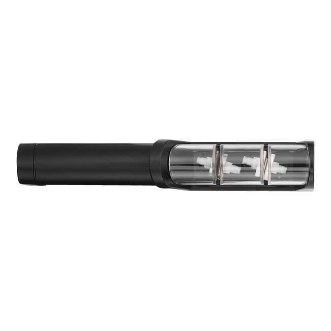 Miyabi Two‑Stage Diamond/Ceramic Handheld Sharpener Ginza Steel