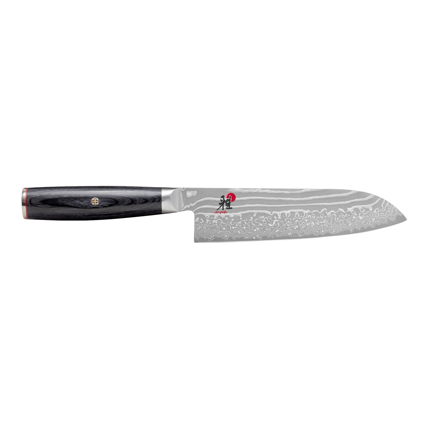 Miyabi Kaizen II 5000FCD 7″ Santoku – FC61 Core, 48‑Layer Damascus Steel Ginza Steel