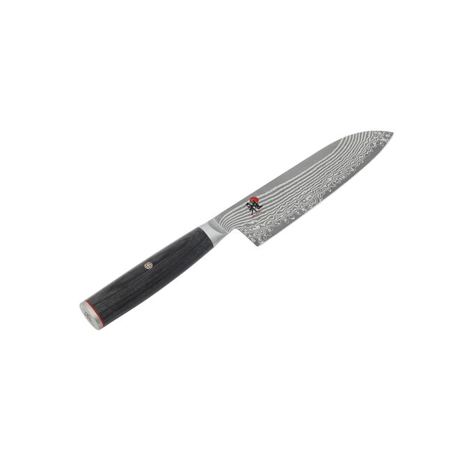 Miyabi Kaizen II 5000FCD 7″ Santoku – FC61 Core, 48‑Layer Damascus Steel Ginza Steel