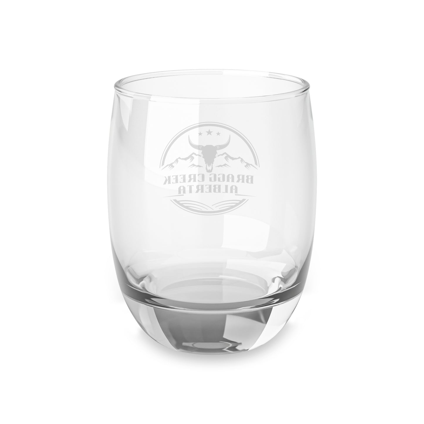 Bragg Creek Alberta Whiskey Glass