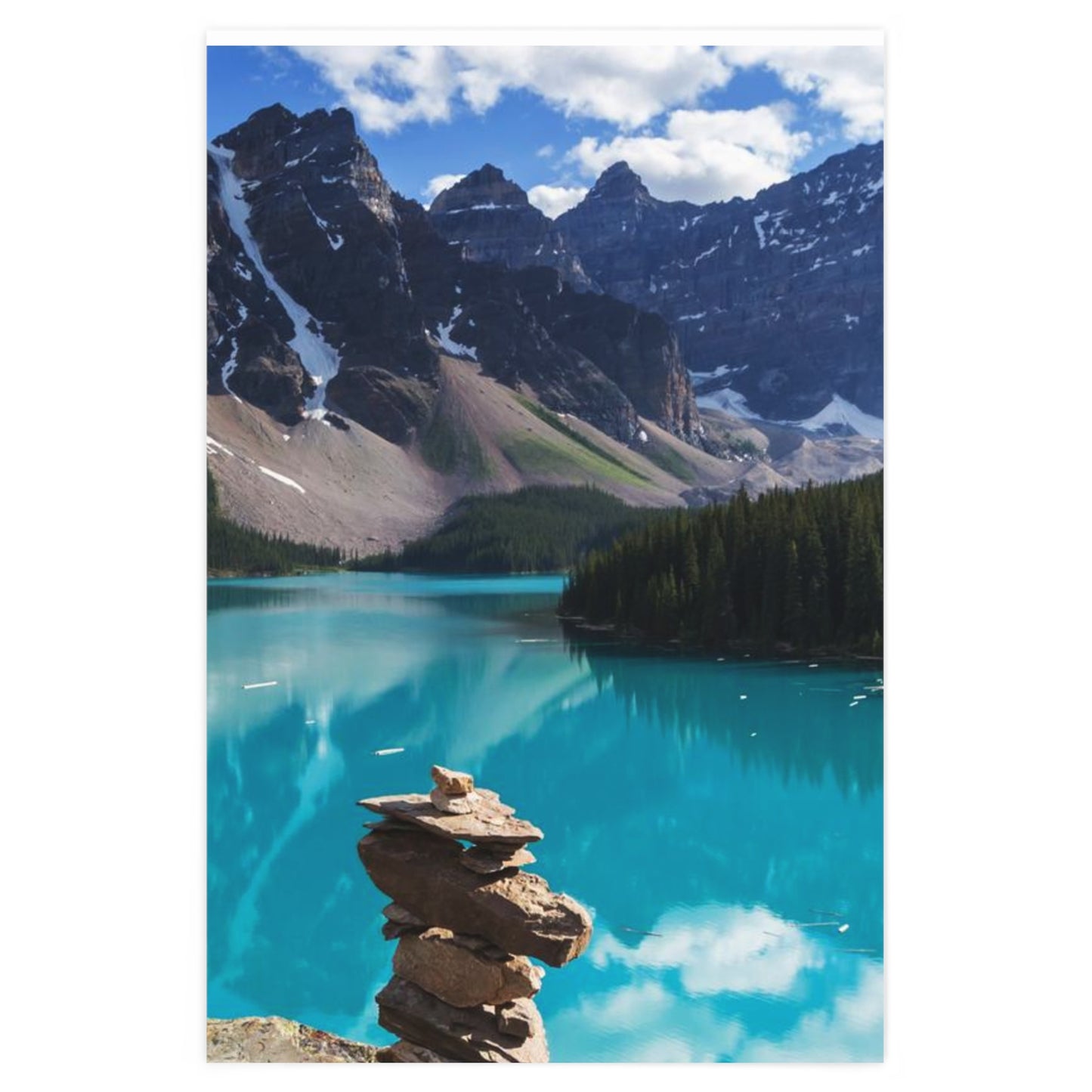 Moraine Lake Alberta Wrapping Paper