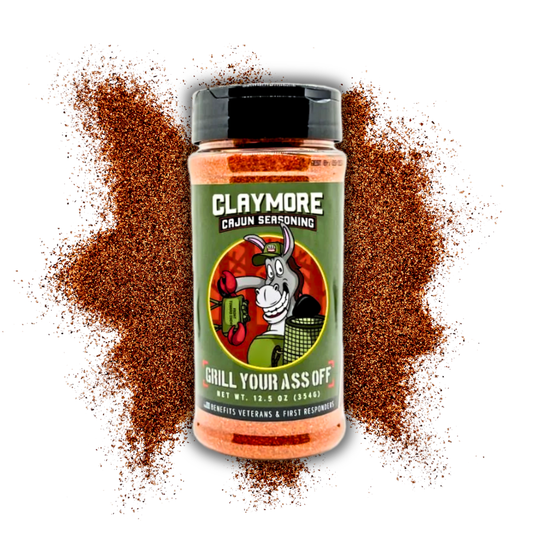 Claymore Cajun Seasoning™ – Bold Flavor for Every Dish Grill Your Ass Off - Spices, Rubs, Seasonings, Sauces, Jerky