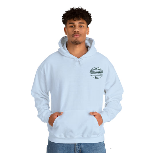 Morning Wood Camping Hoodie - Unisex Heavy Blend™ Hooded Sweatshirt