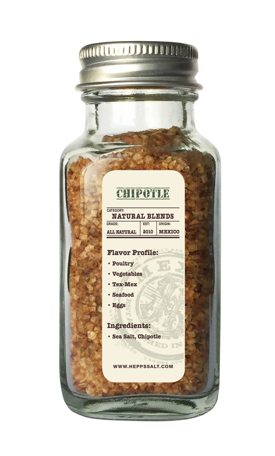 Chipotle Sea Salt HEPP'S Salt Co.