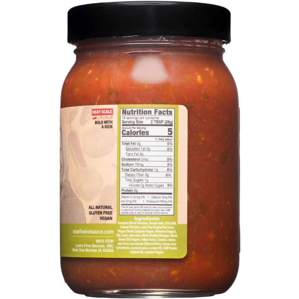 Lola's Mild Salsa 16 oz - Mild