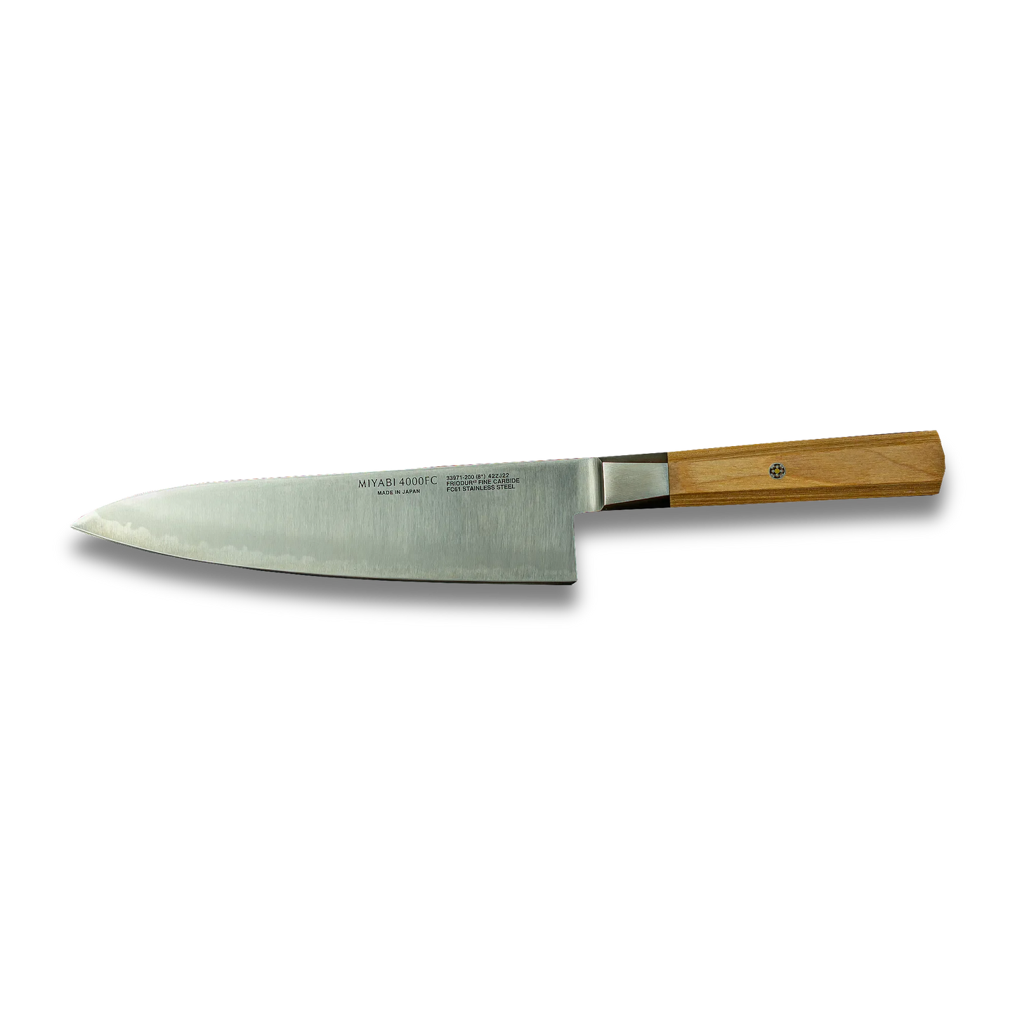 MIYABI 4000 FCV2 KOYA 8-Inch Gyutoh Knife – Beige Handle Ginza Steel