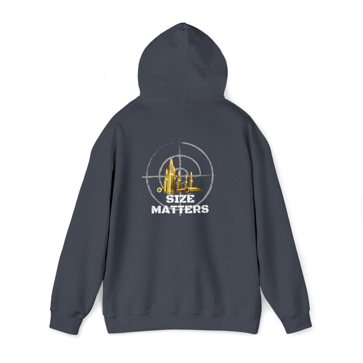 Size Matters - Unisex Heavy Blend™ Hooded Sweatshirt