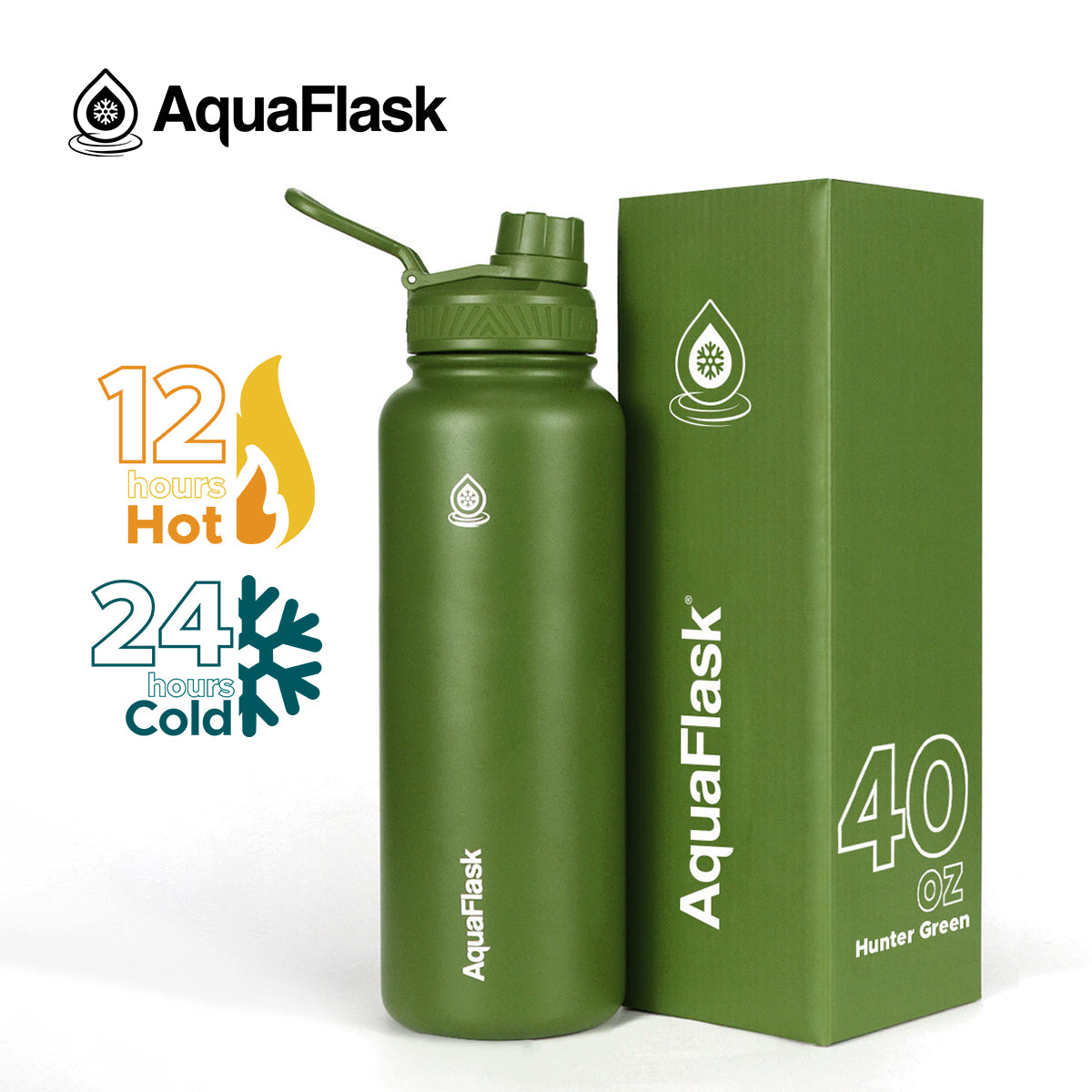 AquaFlask Original Vacuum Insulated Water Bottles 1080ml (40oz) aquaflaskcanada