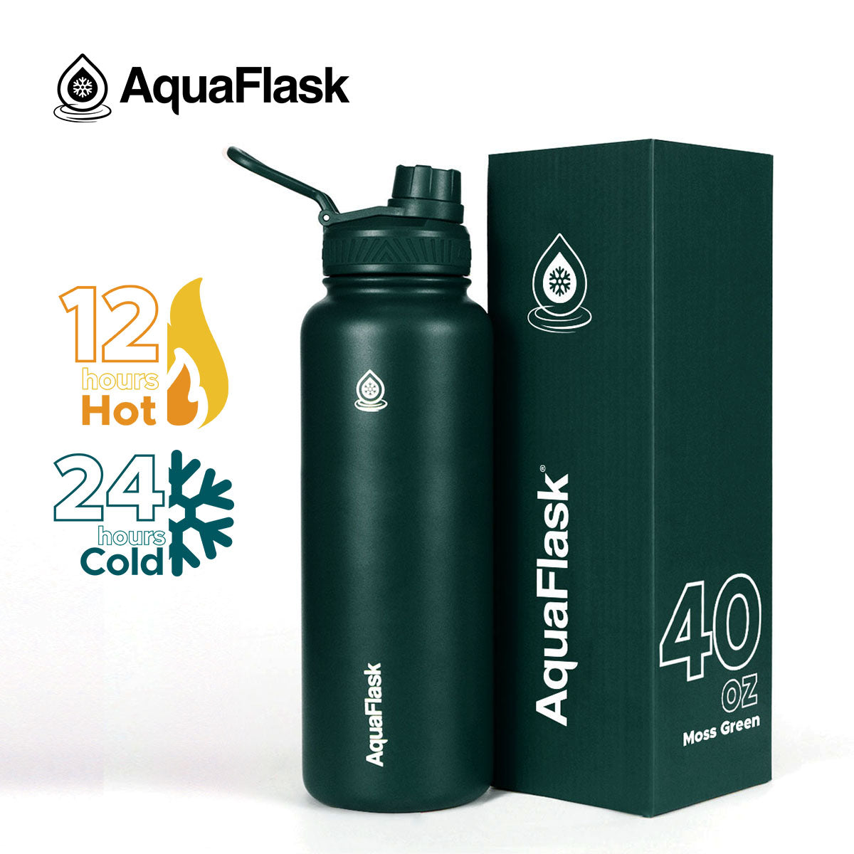 AquaFlask Original Vacuum Insulated Water Bottles 1080ml (40oz) aquaflaskcanada