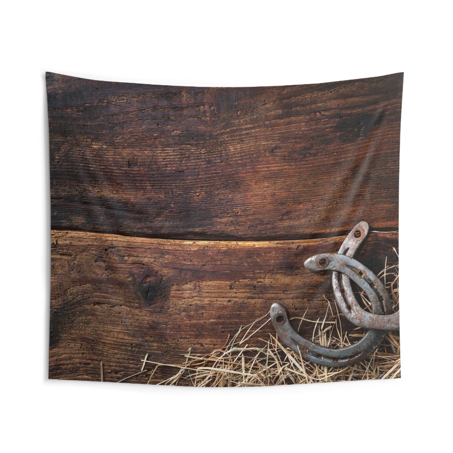 Horse Shoe Indoor Wall Tapestries