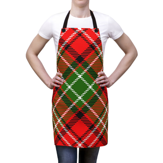 Plaid Apron (AOP)