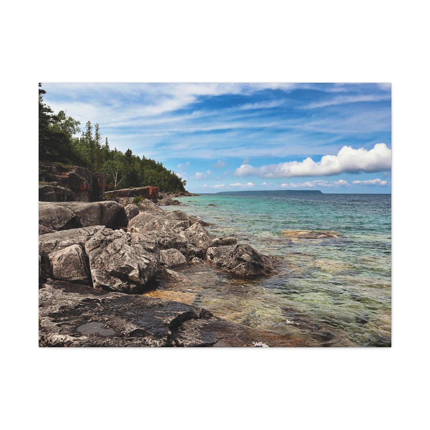 Little Cove Tobermory - Canvas