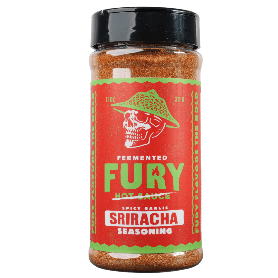 FURY SPICY GARLIC SRIRACHA SEASONING - BBQ RUB Fury Hot Sauce