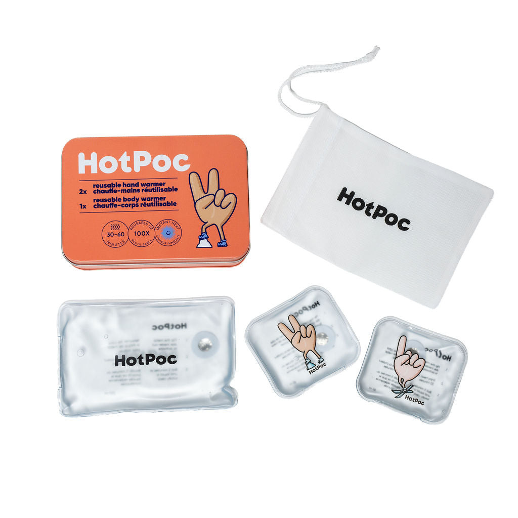 Reusable Hand and Body Warmers 3-Pack | HotPoc