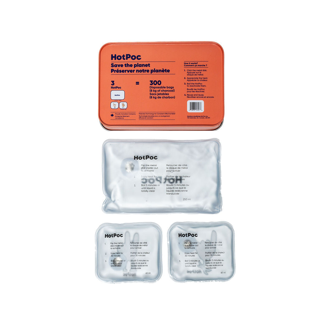 Reusable Hand and Body Warmers 3-Pack | HotPoc