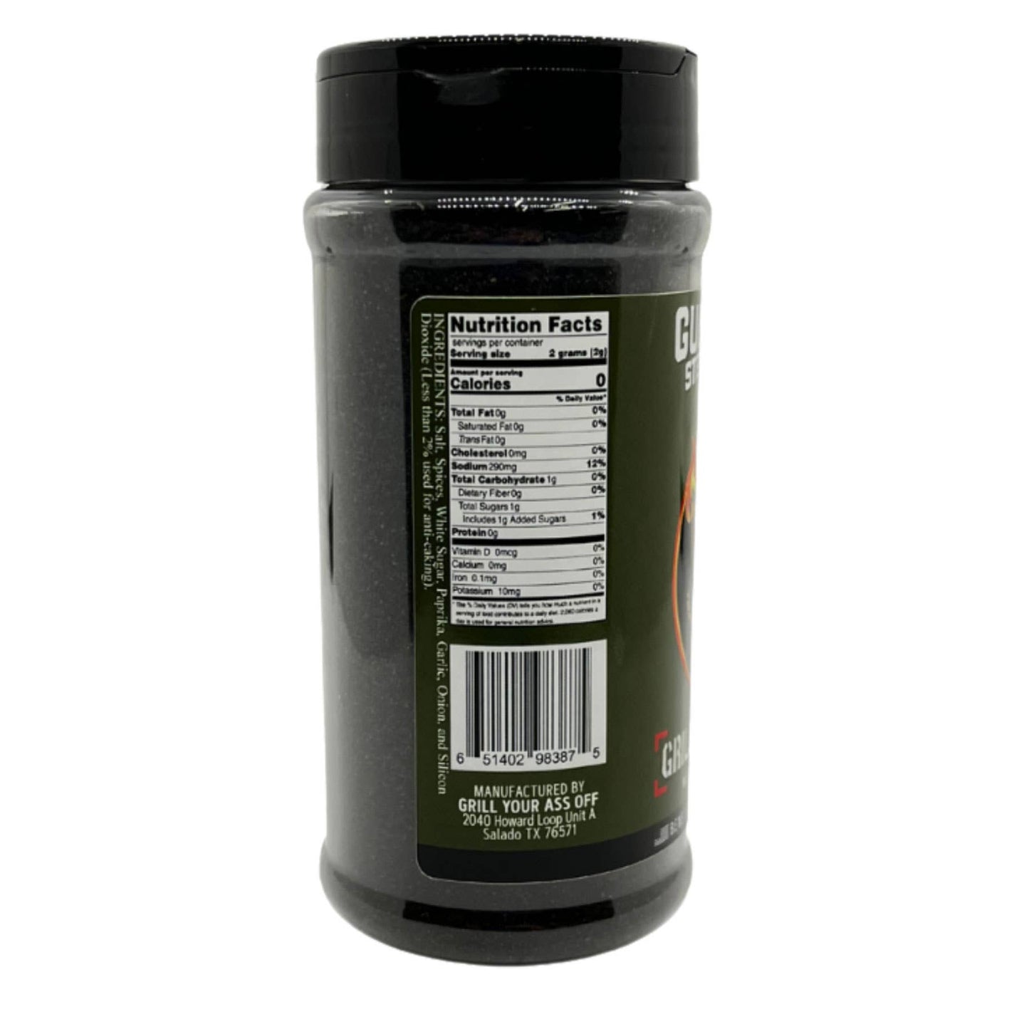 Gunpowder Steak & Brisket Seasoning™ - Beef, Grilling, Spice Grill Your Ass Off - Spices, Rubs, Seasonings, Sauces, Jerky