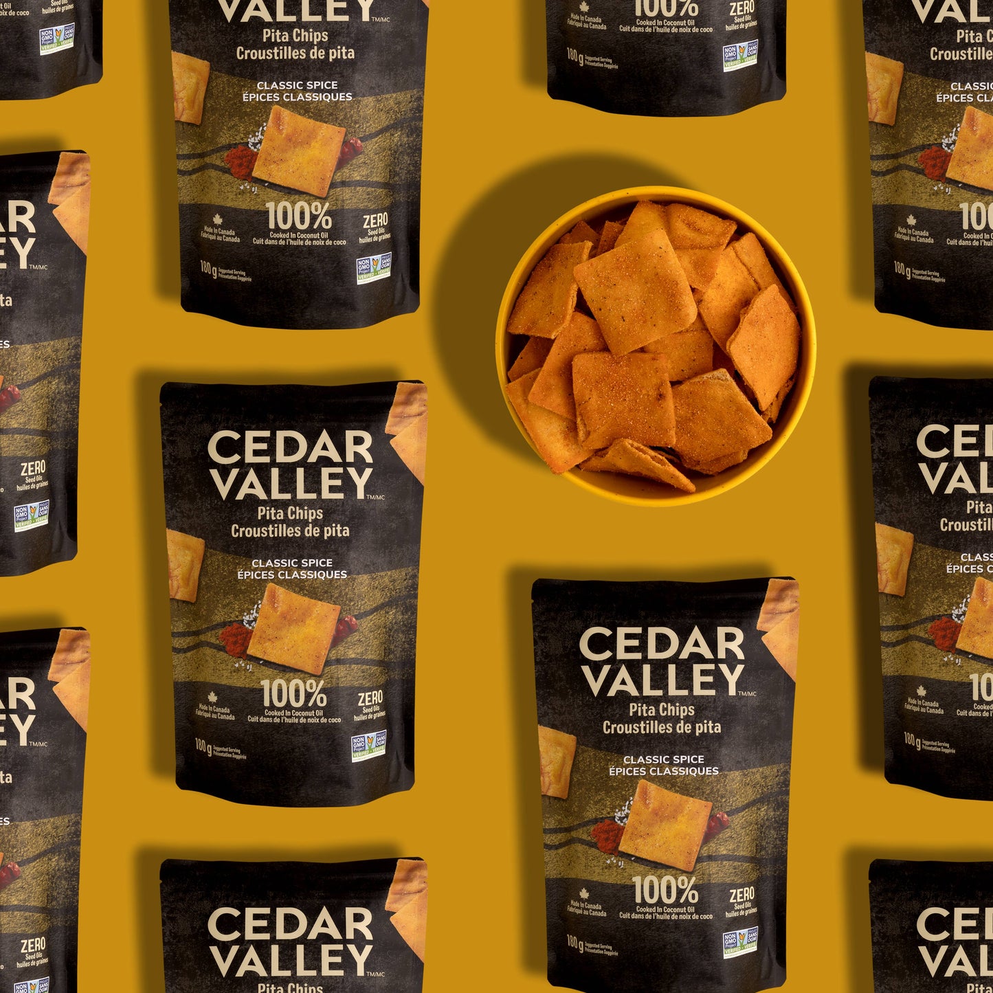 Cedar Valley Classic Spice Pita Chips