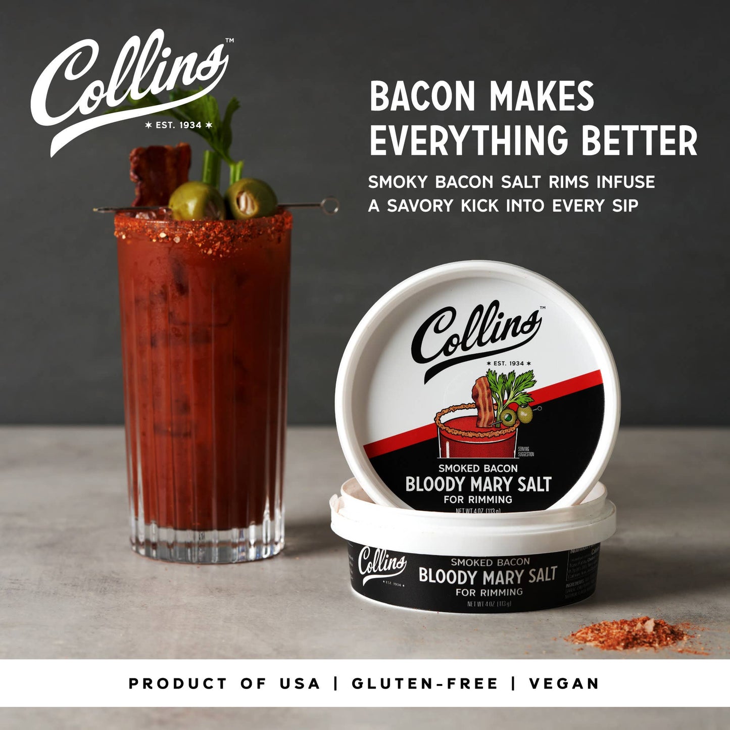 Smoked Bacon Bloody Mary Salt 4 oz