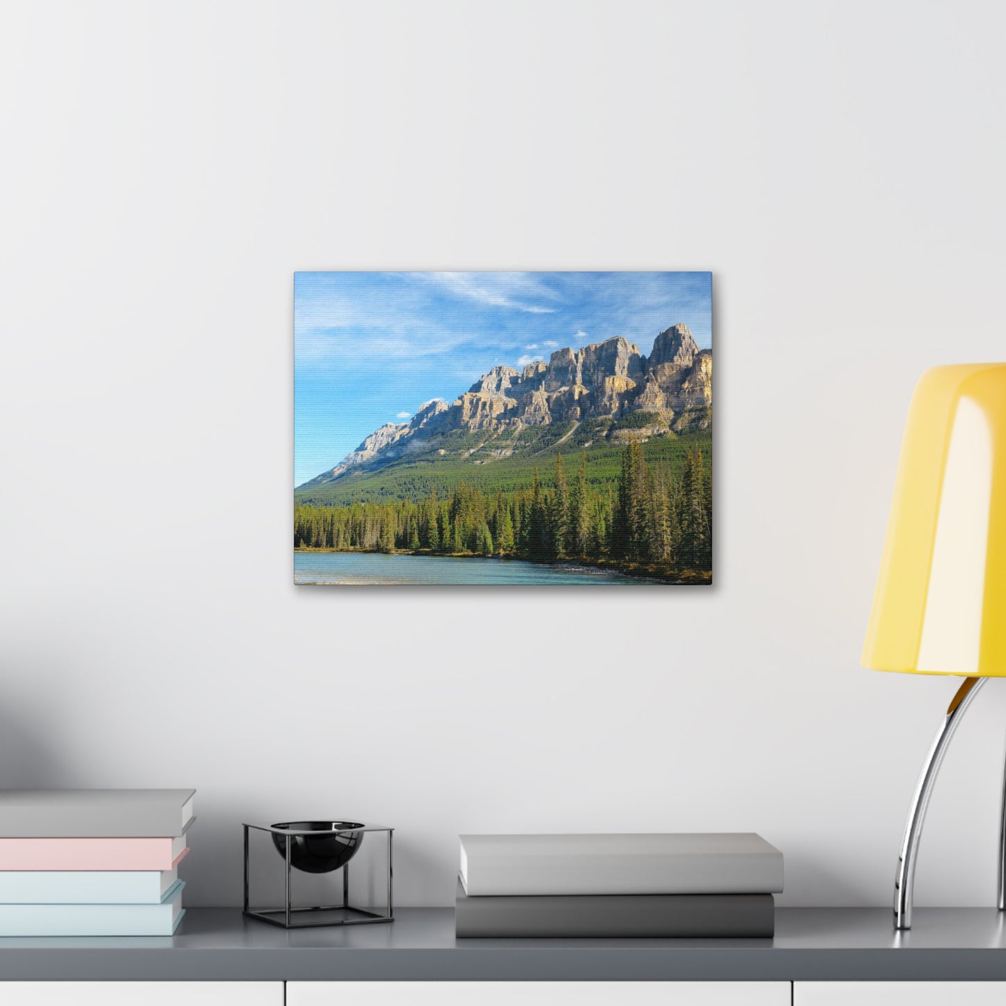 Castle Mountain Alberta Canvas Gallery Wraps