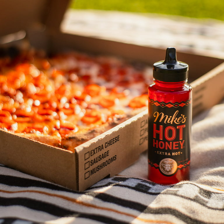 Mike's Hot Honey Extra Hot Honey, 12 oz SlobsRus BBQ