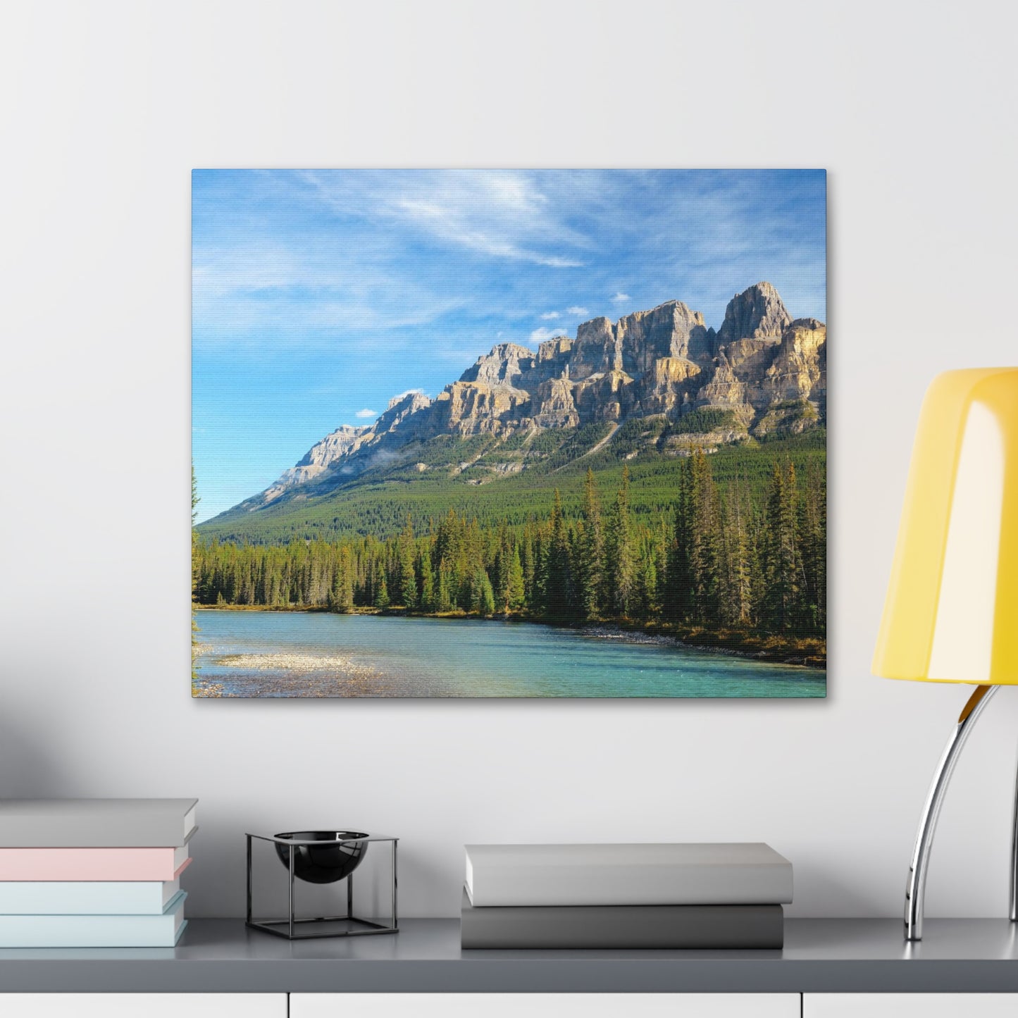 Castle Mountain Alberta Canvas Gallery Wraps