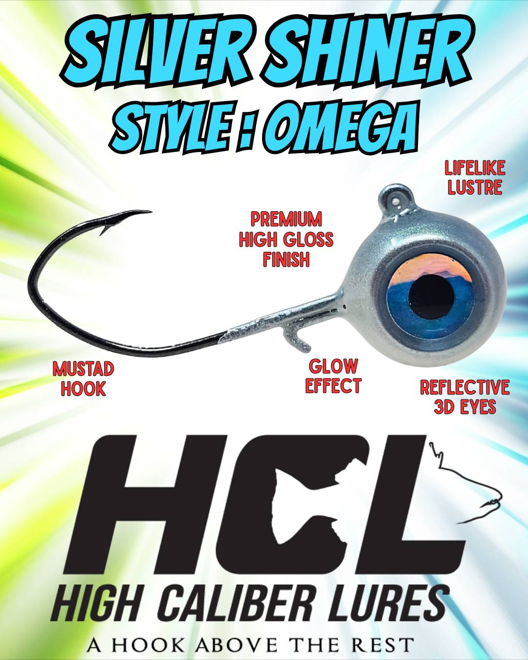 Silver Shiner Best Walleye Jig – High Caliber Lures