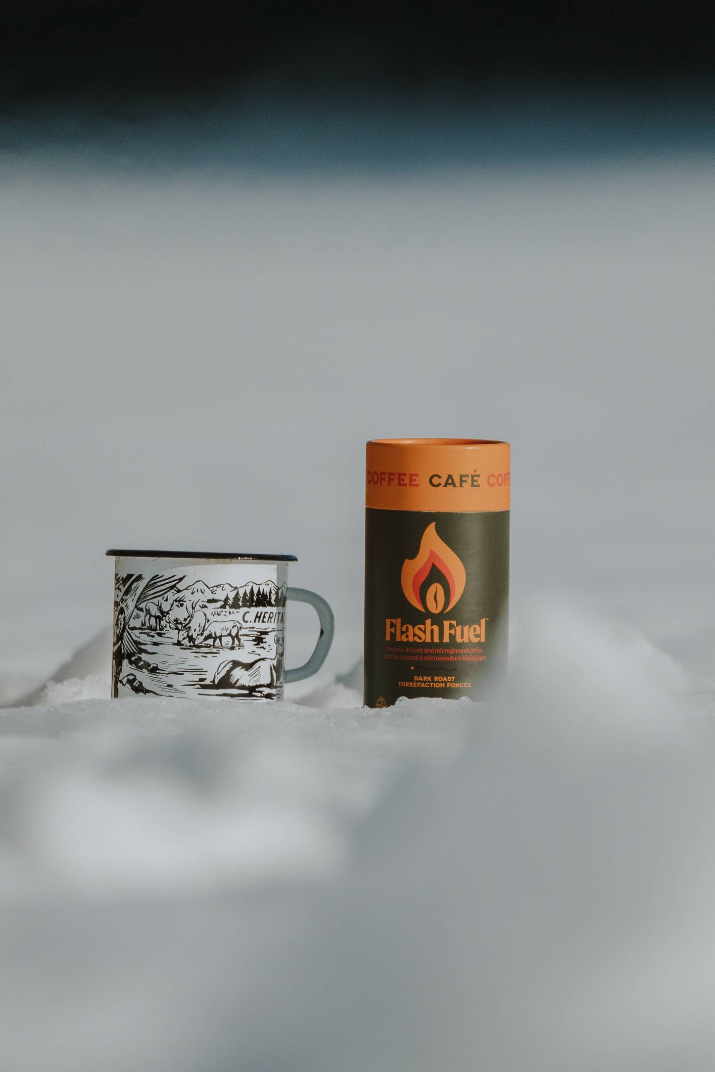 Flash Fuel Organic Instant Coffee - Bulk Canisters (DARK)