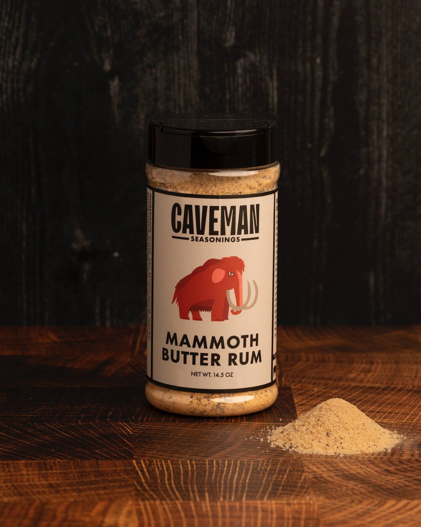 Mammoth Butter Rum Seasoning Rub Caveman Seasonings