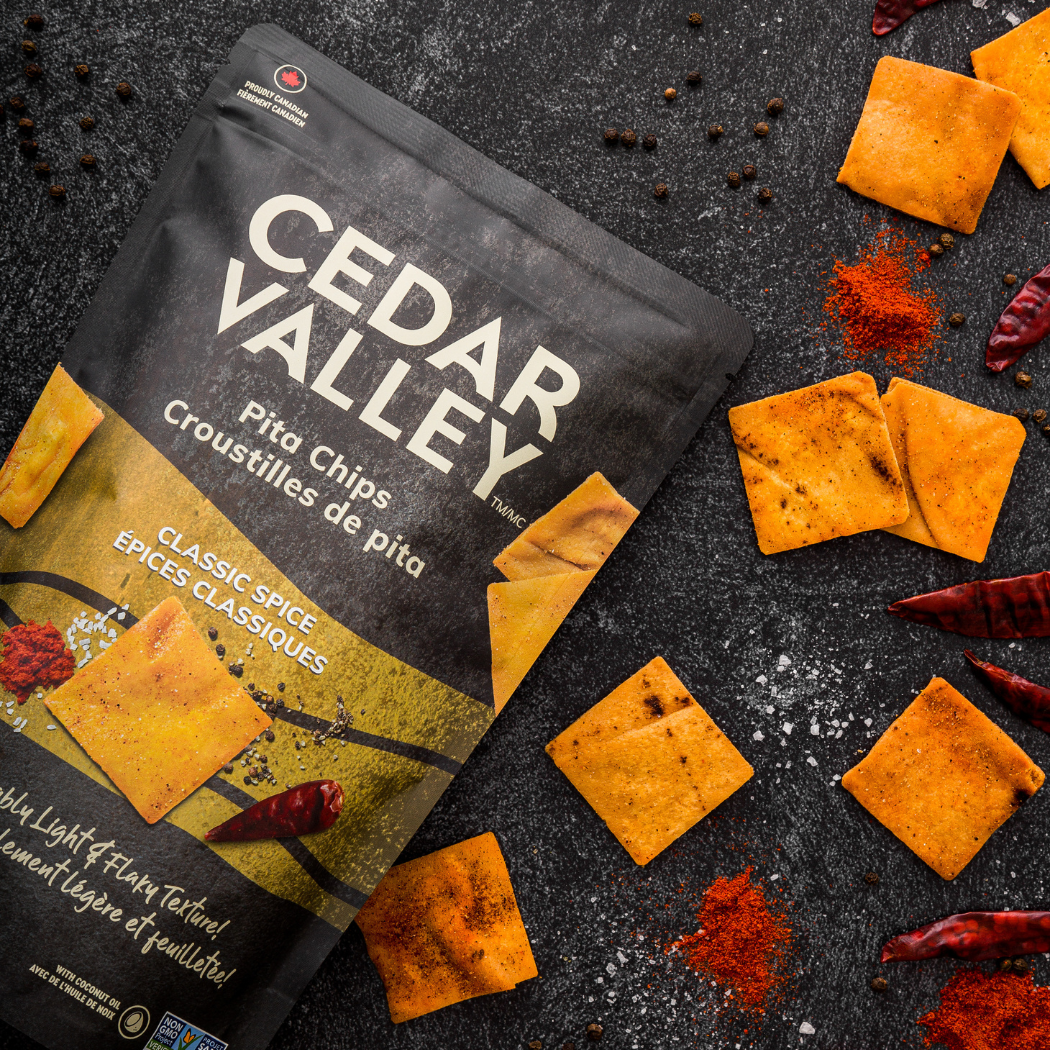 Cedar Valley Classic Spice Pita Chips
