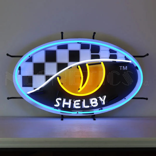 Shelby Series One Snake Eye 30″ Neon Sign With Backing
