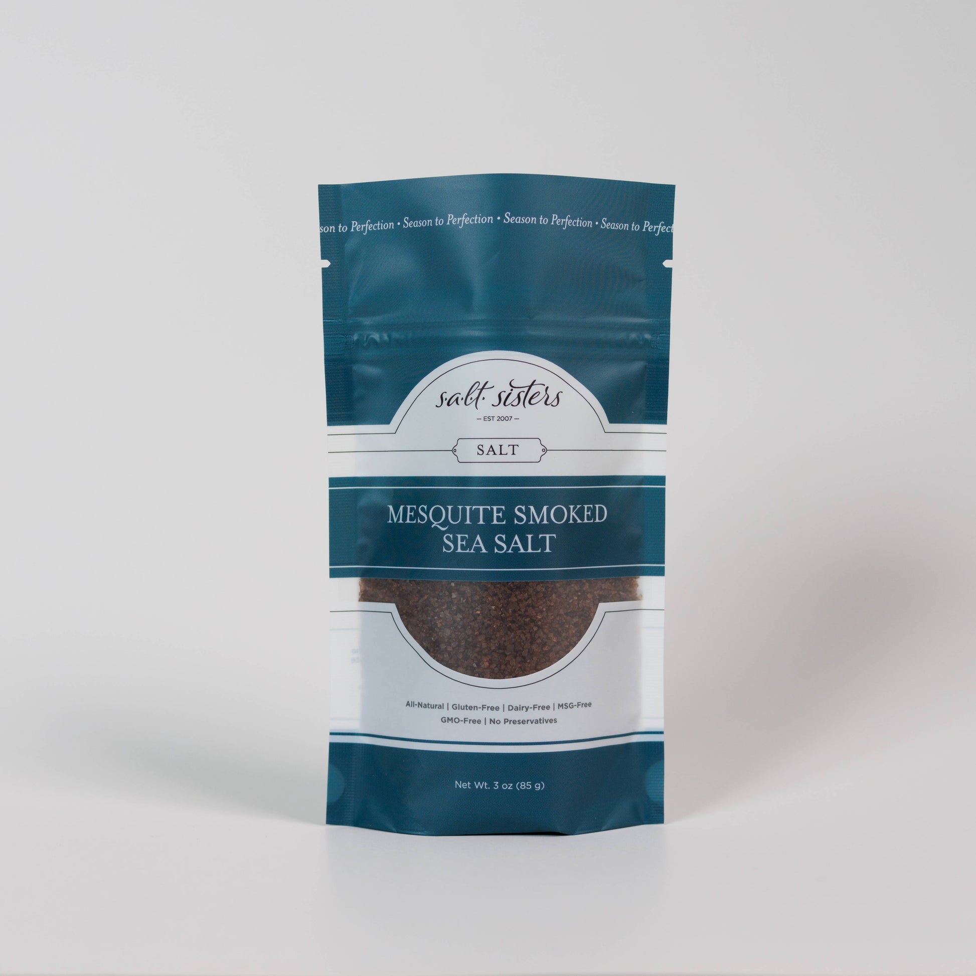 All-Natural Sea Salt - Mesquite Smoked - 3 oz Salt Sisters