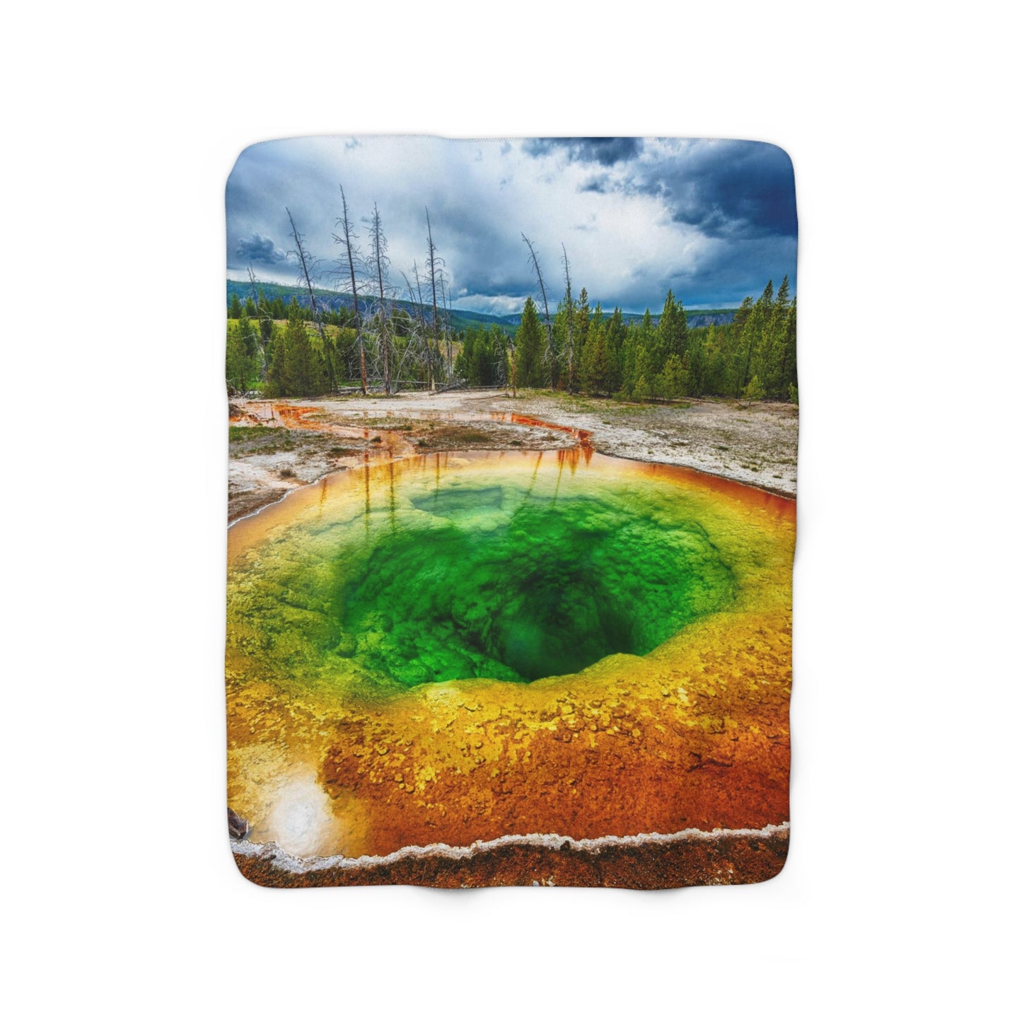 Yellowstone Sherpa Fleece Blanket