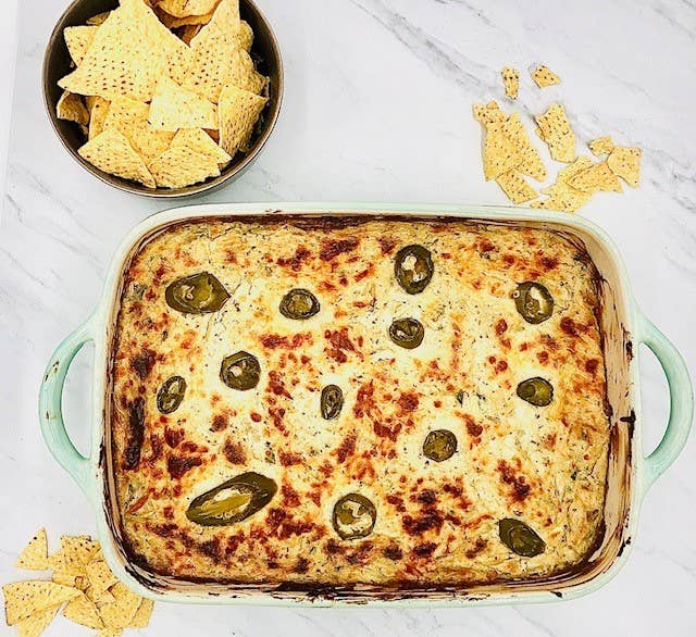 Baked Artichoke Jalapeno Dip Mix Carmie's Kitchen