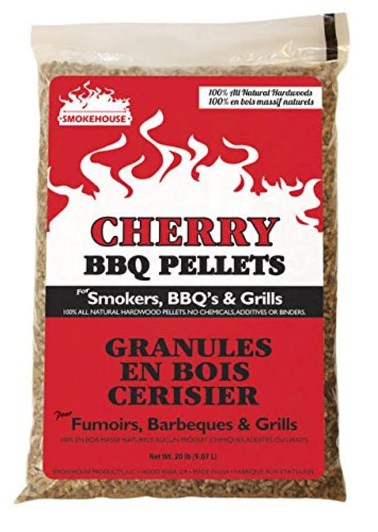 Smokehouse Cherry BBQ Pellets Large Pellets 20kg