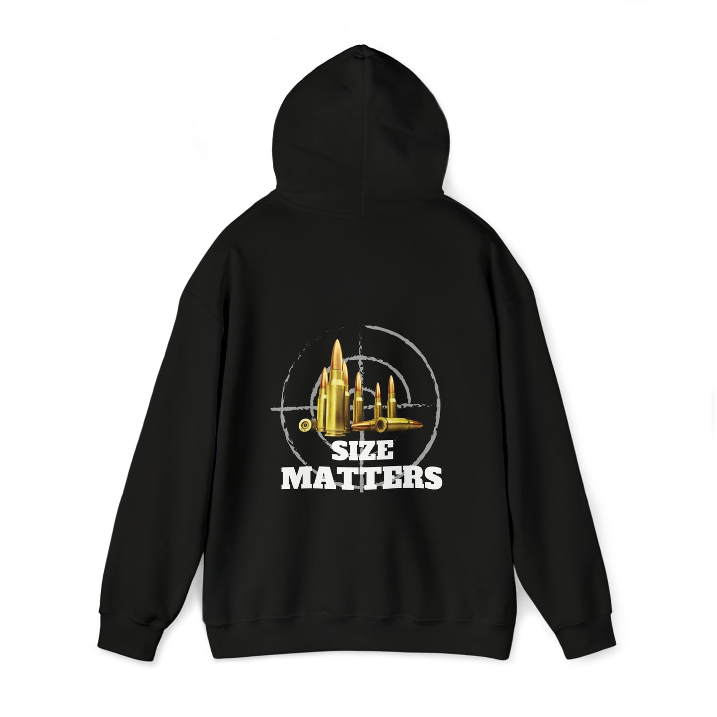 Size Matters - Unisex Heavy Blend™ Hooded Sweatshirt