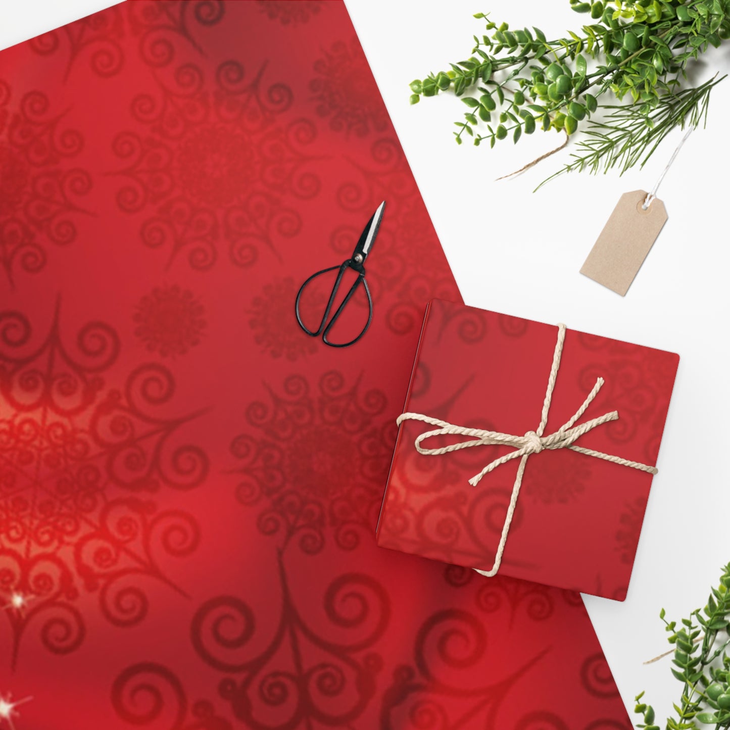 Red Classic Wrapping Paper