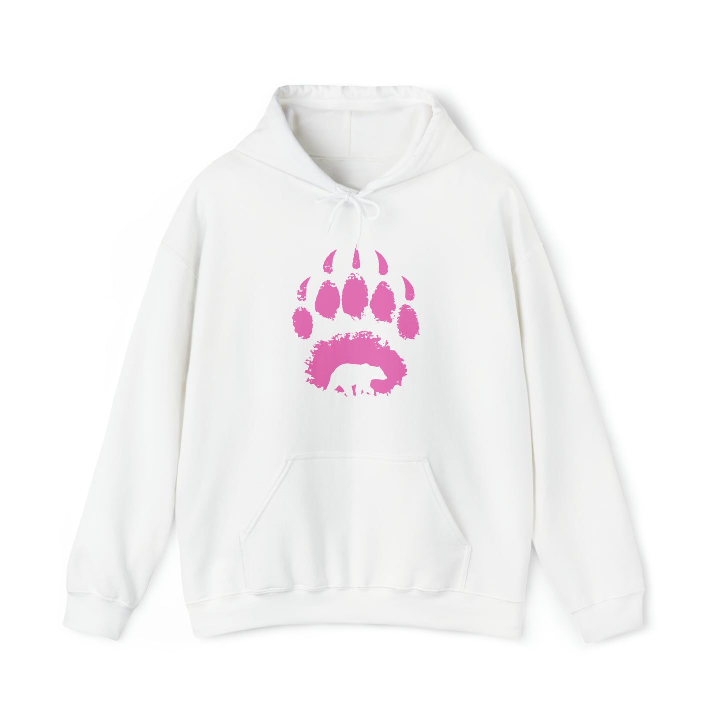 Bear paw pink - Unisex Heavy Blend™ Hooded Sweatshirt